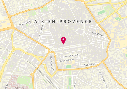 Plan de Pressing Bio, 17 Rue Courteissade, 13100 Aix-en-Provence