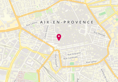 Plan de Belnet, 6 Rue de la Couronne, 13100 Aix-en-Provence