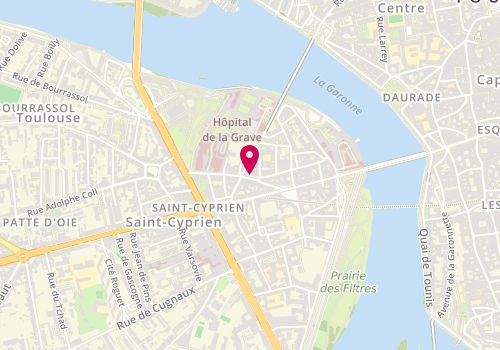 Plan de Actilave, 8 Place Estrapade, 31300 Toulouse