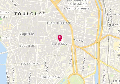 Plan de Maison Laborde Antin, 34 rue d'Astorg, 31000 Toulouse