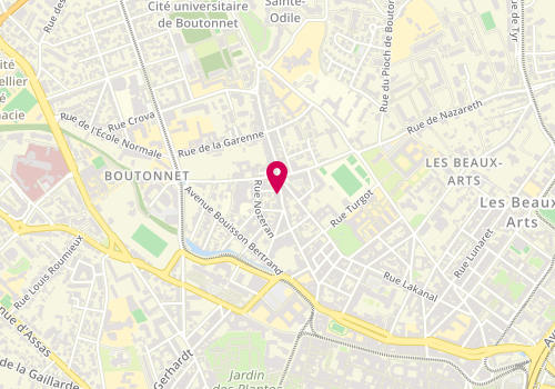 Plan de Lavoservices - le Lavoir du Faubour, 45 Rue du Faubourg Boutonnet, 34090 Montpellier