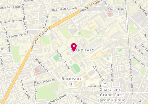 Plan de Ines Pressing Ecologique, Centre Commercial Europe Grand
36 Rue Louis Geandreau, 33300 Bordeaux
