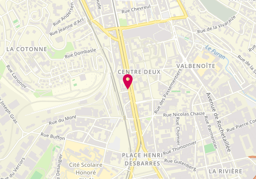 Plan de Propre et Sec, 56 Rue des Docteurs Charcot, 42000 Saint-Étienne