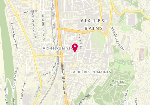 Plan de Aix Pressing, 26 Avenue de Tresserve, 73100 Aix-les-Bains