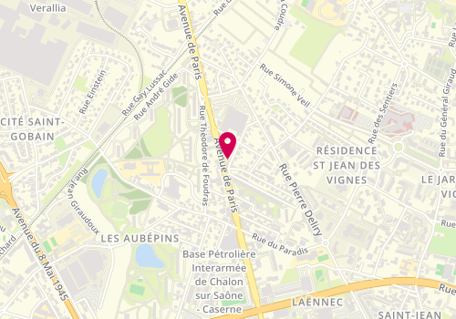 Plan de Lav'clair, 126 avenue de Paris, 71100 Chalon-sur-Saône