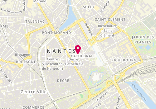 Plan de Pressing Saint Pierre, 3 Place Saint Pierre, 44000 Nantes