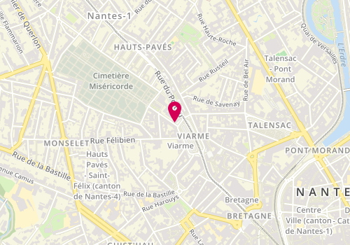 Plan de Lavomatique, 23 Place Viarme, 44000 Nantes
