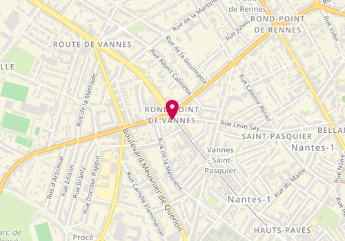 Plan de Pressing Rpv, 171 Rue Hauts Pavés, 44000 Nantes