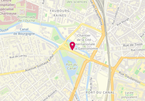 Plan de Pressing Multi - Services, 16 Quai Nicolas Rolin, 21000 Dijon