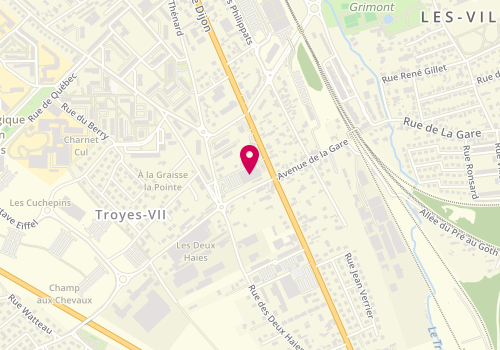 Plan de Ab Pressing, 23 Boulevard de Dijon, 10800 Saint-Julien-les-Villas
