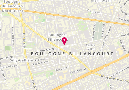Plan de 5 à Sec, Centre Commercial Passage de l'Hôtel de Ville, 92100 Boulogne-Billancourt