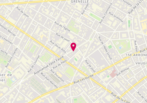 Plan de Pressing Services Plus, 27 avenue Félix Faure, 75015 Paris