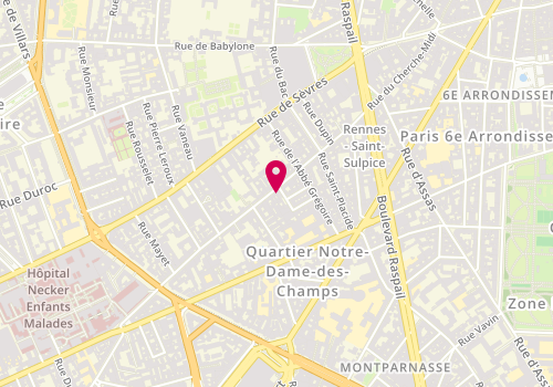 Plan de LAVERIE LAUNDROMAT - Ma Pince à Linge Cherche-Midi, 73 Rue du Cherche-Midi, 75006 Paris