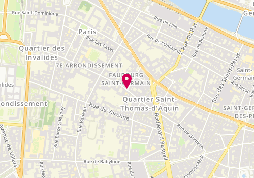 Plan de Albatros, 92 Rue de Grenelle, 75007 Paris