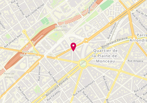 Plan de Aloe Pressing, 183 Rue de Courcelles, 75017 Paris