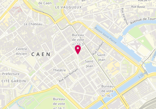 Plan de 5 à Sec, 73 Rue Saint-Jean, 14000 Caen