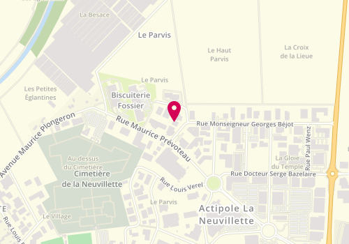 Plan de Loca Reception, 5 Rue Mgr Georges Béjot, 51100 Reims