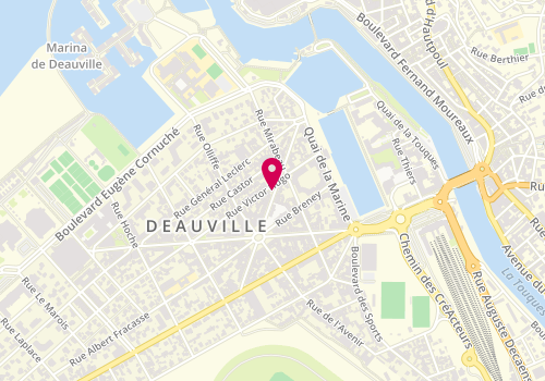 Plan de Paris Pressing Deauville, 30 Rue Gambetta, 14800 Deauville