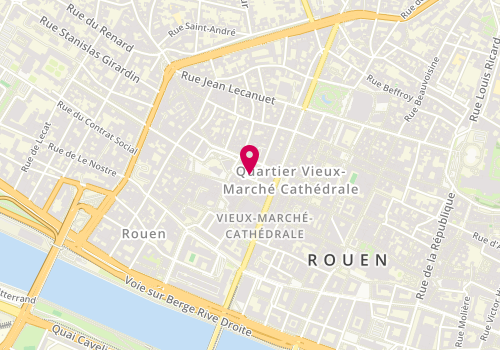 Plan de Àsec, 10 Rue Rollon, 76000 Rouen